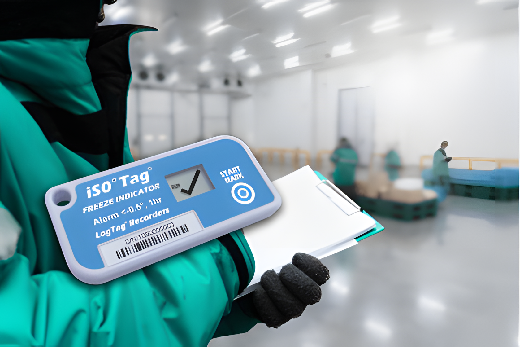 TICT IS0°TAG Chỉ báo nhiệt độ đông lạnh